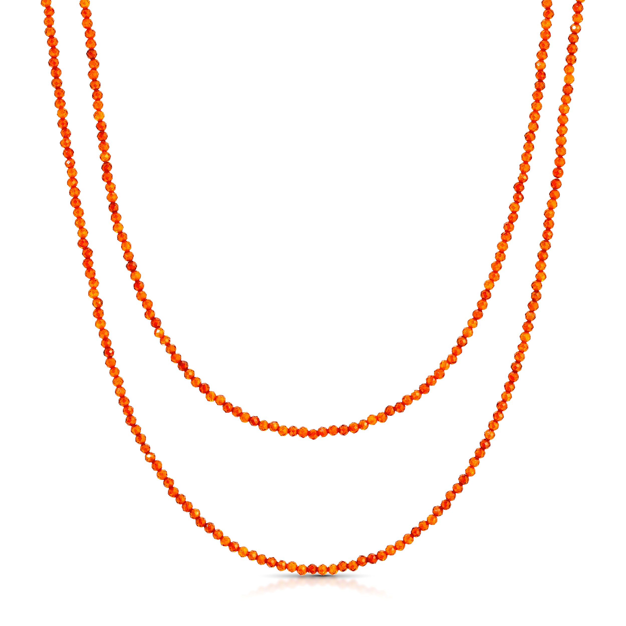 Ancient Zircon 35" Necklace