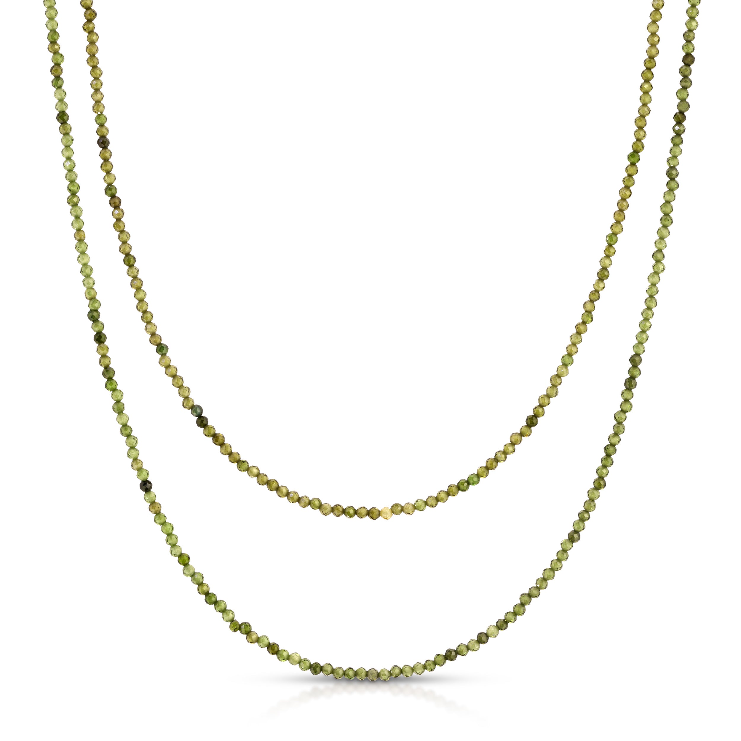 Ancient Zircon 35" Necklace