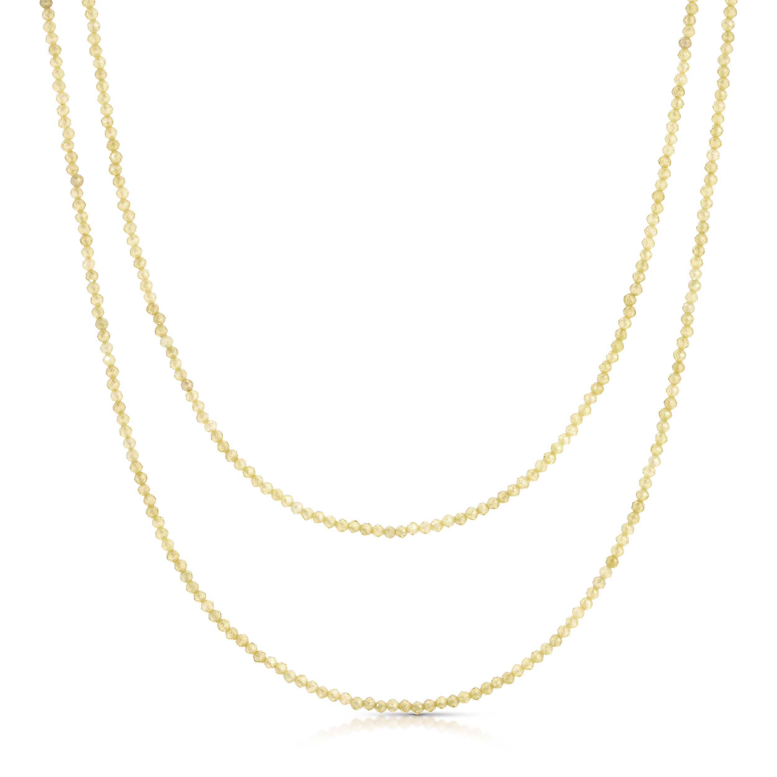 Ancient Zircon 35" Necklace