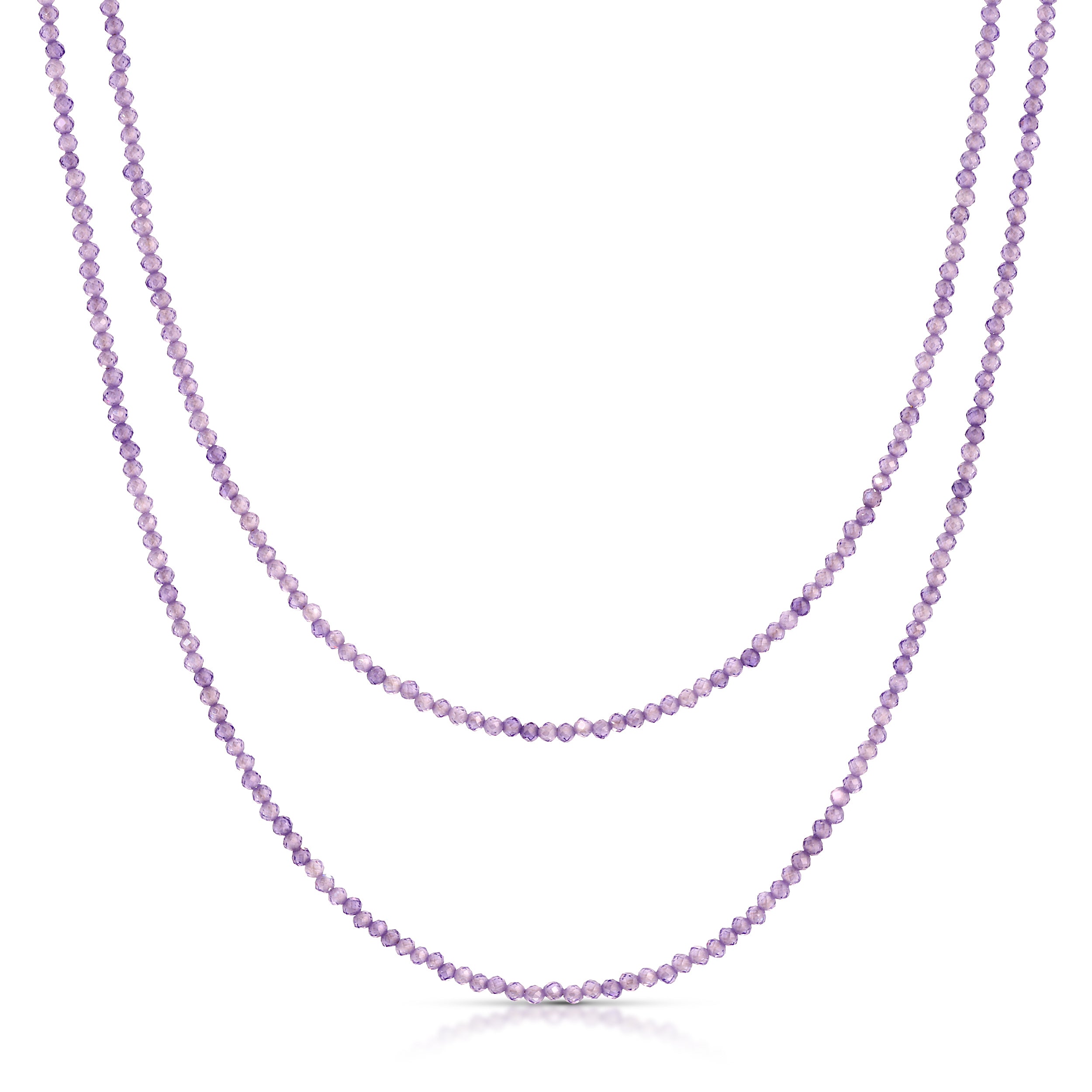 Ancient Zircon 35" Necklace